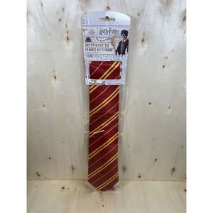 Harry Potter Gryffindor Hogwarts‎ Neck Tie Maroon Gold Cosplay Costume New